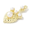 Rack Plating Alloy Pendants FIND-I039-015G-2