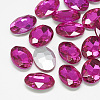 Pointed Back Glass Rhinestone Cabochons RGLA-T080-6x8mm-09-1