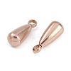 Ion Plating(IP) 304 Stainless Steel Pendants STAS-K252-03RG-2
