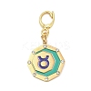 304 Stainless Steel Enamel Pendant Decoration STAS-S168-01G-02-1