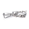 Tarnish Resistant 304 Stainless Steel Pendants STAS-H110-09P-3