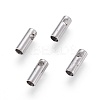 Tarnish Resistant 304 Stainless Steel Cord Ends STAS-F232-01C-P-1