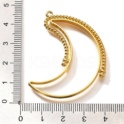 Alloy Open Back Bezel Pendants PALLOY-I223-04G-1