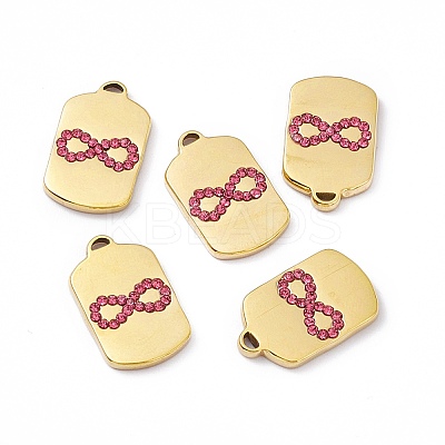 PVD Vacuum Plating 201 Stainless Steel Pendants STAS-J401-VC1040-1