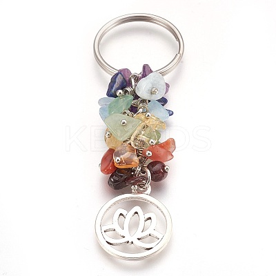 Natural Gemstone Keychain X-KEYC-JKC00163-01-1