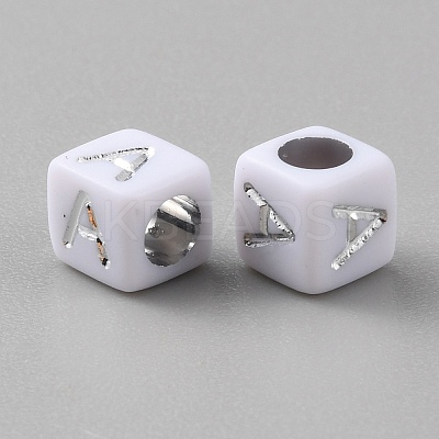Opaque Acrylic Beads SACR-TAC0001-05E-1