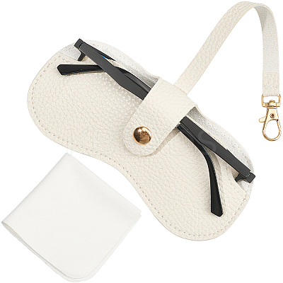 1Pc PU Leather Eyeglass Cases AJEW-CN0003-24D-1
