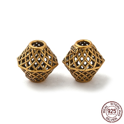 925 Sterling Silver Beads STER-M113-15AG-1