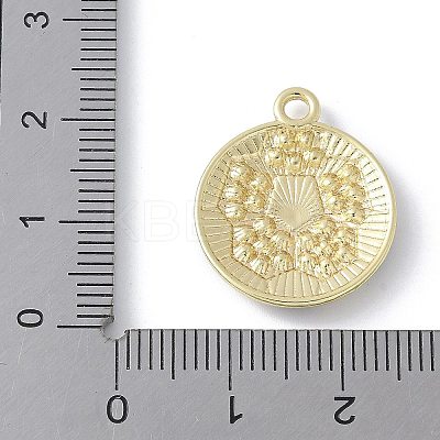 Alloy Enamel Pendants PALLOY-R153-01G-01-1
