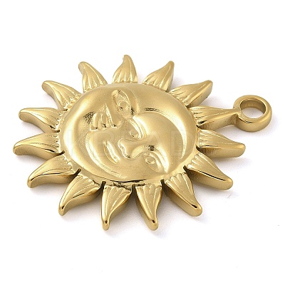 Ion Plating(IP) 304 Stainless Steel Pendants STAS-B075-10G-04-1