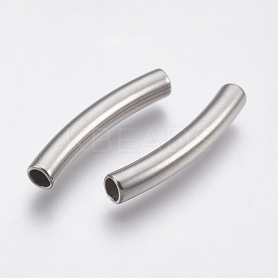 Tarnish Resistant 304 Stainless Steel Tube Beads LS-STAS-P196-21-1