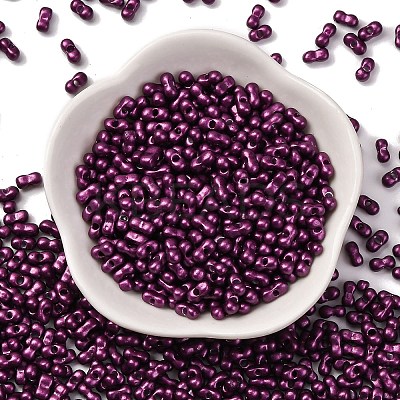 Baking Paint Glass Seed Beads SEED-L011-12A-13-1