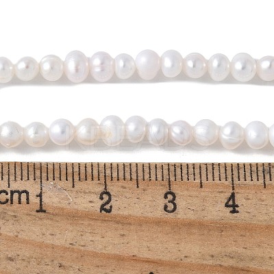 Natural Cultured Freshwater Pearl Beads Strands PEAR-I007-07N-04A-1