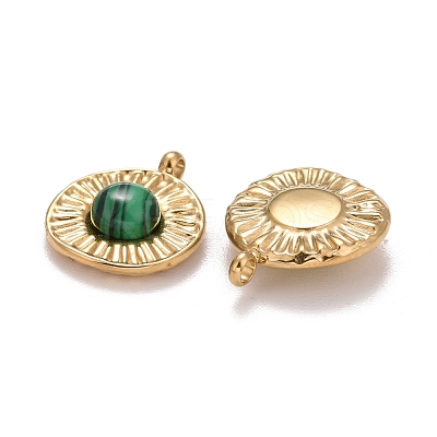 Gemstone Charms STAS-D177-02G-1