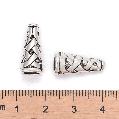 Tibetan Style Alloy Bead Cone LS-TIBEB-00821-AS-R-1