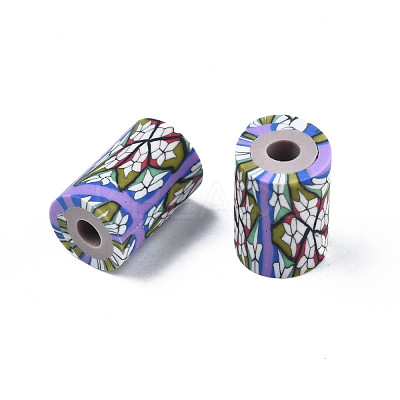Handmade Polymer Clay Beads CLAY-N008-046-1