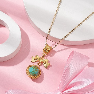 304 Stainless Steel Necklaces NJEW-MZ00026-02-1
