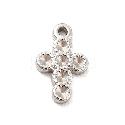 Non-Tarnish 304 Stainless Steel Pendant Rhinestone Settings STAS-F282-09P-1