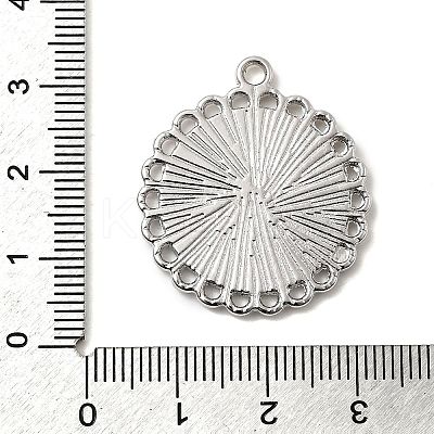 Tibetan Style Pendant Cabochon Settings LS-TIBE-21668-P-RS-1