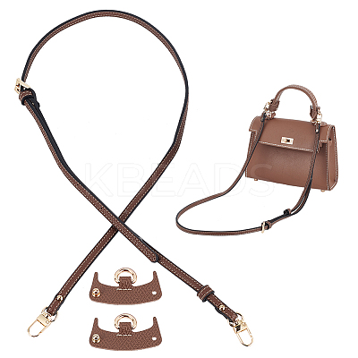 Adjustable Cowhide Bag Handles PURS-WH0005-65LG-1