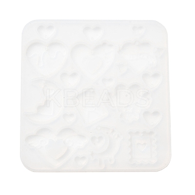 Heart DIY Silicone Ornaments Pendant Molds SIMO-R012-02-1