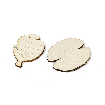 25Pcs Unfinished Wood Cutouts WOOD-P020-01A-1