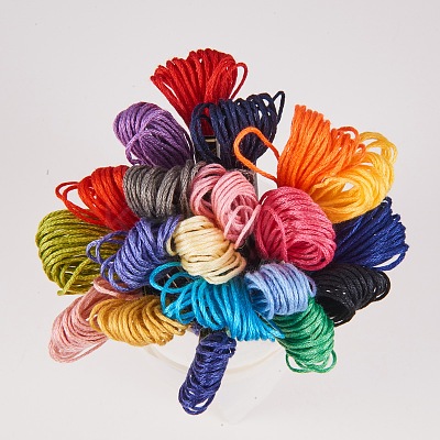 447 Colors Embroidery Cross Stitch Floss Polyester OCOR-WH0012-B01-B-1