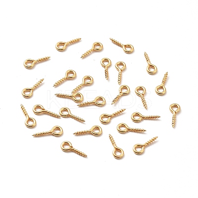 304 Stainless Steel Screw Eye Pin Peg Bails X1-STAS-E044-07G-02-1