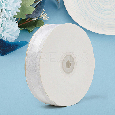 1Roll Solid Color Organza Ribbons ORIB-CY0001-02I-1
