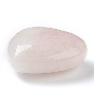 Natural Rose Quartz Heart Love Stone G-G973-08C-1