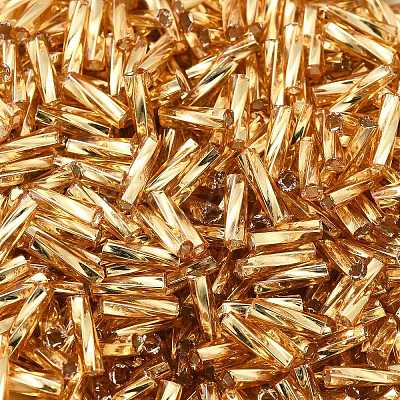 Glass Twist Bugle Beads SEED-C004-07B-1