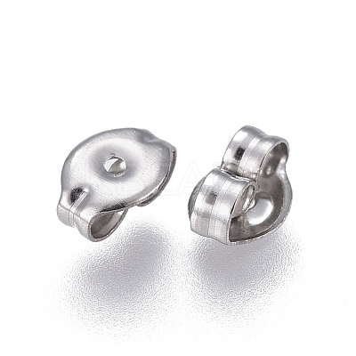 Tarnish Resistant 304 Stainless Steel Ear Nuts X-STAS-F203-03P-1