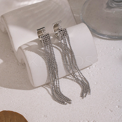 304 Stainless Steel Hoop Earrings AU2078-3-1