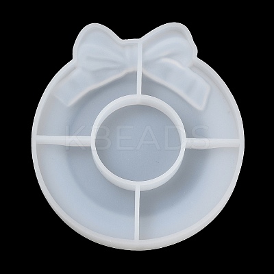 Bowknot Shape Jewelry Plate DIY Silicone Mold LS-DIY-K071-02B-1