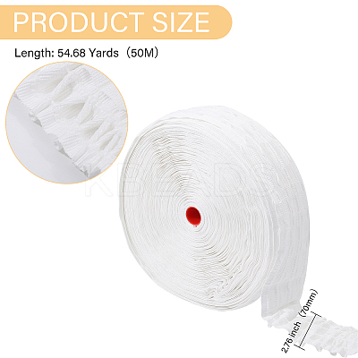 50M Curtain Pinch Tape OCOR-WH0097-75B-1