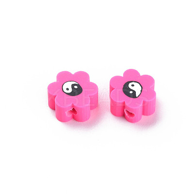 Handmade Polymer Clay Beads CLAY-N008-027G-1