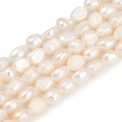 Natural Cultured Freshwater Pearl Beads Strands PEAR-P064-20A-02A-1