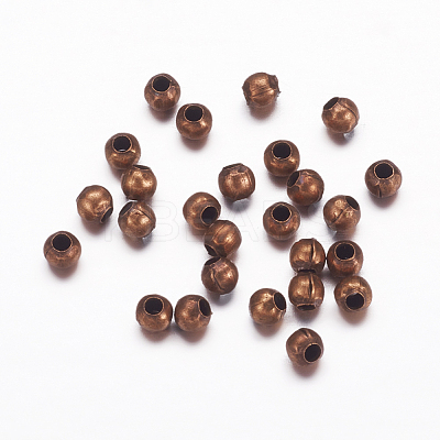Round Spacer Beads E004-NFR-1
