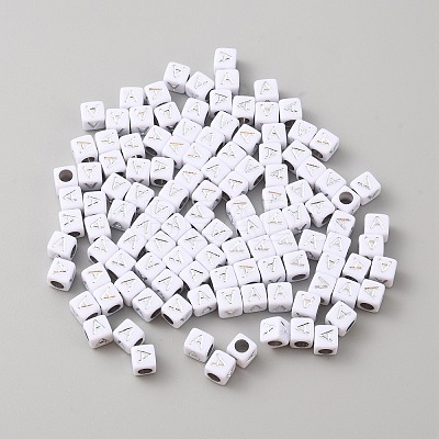 Opaque Acrylic Beads LS-SACR-TAC0001-05E-1
