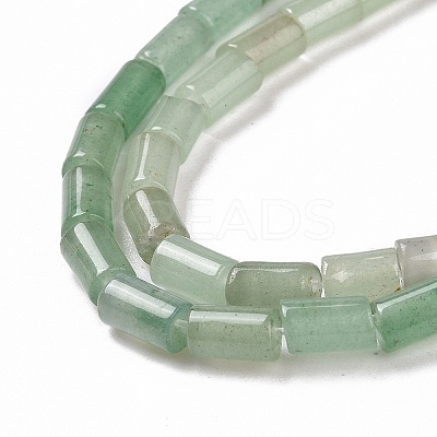 Natural Green Aventurine Beads Strands G-G990-C08-1