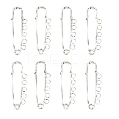 Iron Safety Brooch Findings X-MAK-Q004-04-1