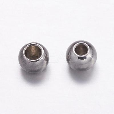 Tarnish Resistant 304 Stainless Steel Spacer Beads STAS-K146-058-E-1