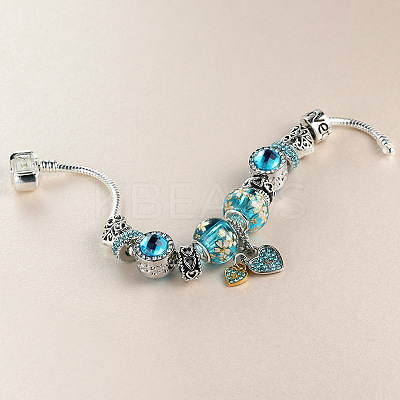 Zinc Alloy European Style Bracelets FS-WG01BDE-03-1