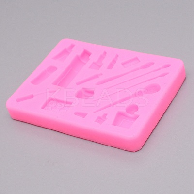 DIY Food Grade Silicone Cosmetics Molds DIY-TAC0013-23-1