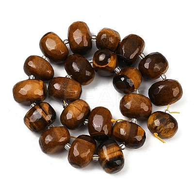 Natural Tiger Eye Beads Strands G-F796-B02-01-1