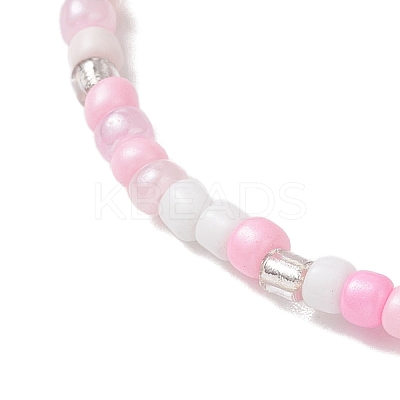 3Pcs Glass Seed Beaded Stretch Bracelets BJEW-MZ00298-1