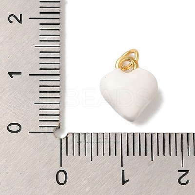 Brass Enamel Charms KK-U027-13-01G-1