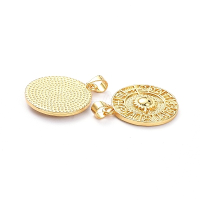 Brass Pendants KK-L206-015G-1