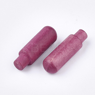 Natural Wood Beads WOOD-T018-03D-1