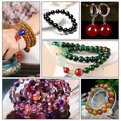 DIY Chakra Themed Stretch Bracelets Making Kits DIY-SC0012-73-1